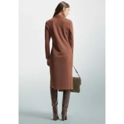 DAMES Kocca Verfijnde overhemdjurk met metalen knopen