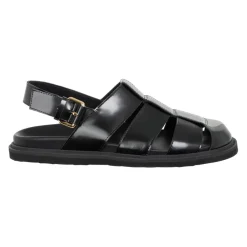 Heren Moschino Sandalen^Verstelbare Band Sportieve Sandalen Effen Patroon