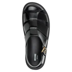 Heren Moschino Sandalen^Verstelbare Band Sportieve Sandalen Effen Patroon