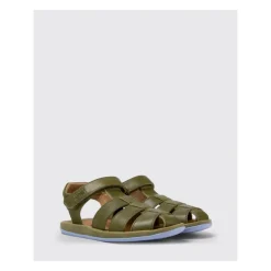 Camper Verstelbare Leren Sandaal met Klittenband