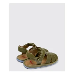 Camper Verstelbare Leren Sandaal met Klittenband