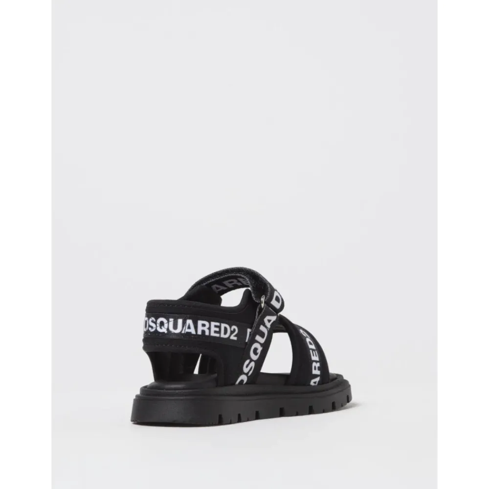 Dsquared2 Sandalen^Verstelbare sport sandalen voor kinderen