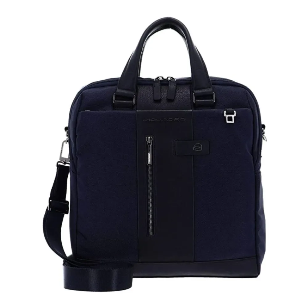 DAMES Piquadro Verticale Laptop en iPad Tas Unisex