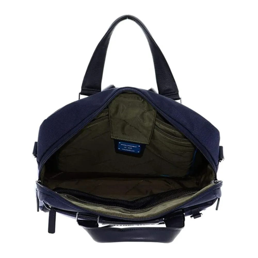 DAMES Piquadro Verticale Laptop en iPad Tas Unisex