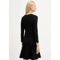 DAMES Twinset Vestido Bordes Festoneados