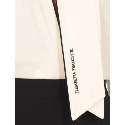 DAMES Elisabetta Franchi Jurken^V-hals Viscose Jurk