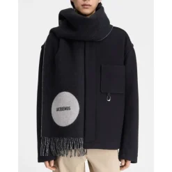 DAMES Jacquemus Vierkante Ronde Sjaal