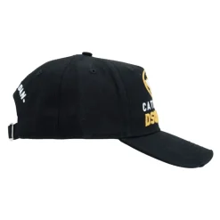 Heren Dsquared2 Vintage Baseball Cap met gespsluiting
