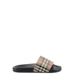Heren Burberry Vintage Check Slides