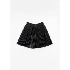 MM6 Maison Margiela Broeken & Jeans^Viscose Plissé Elastische Shorts