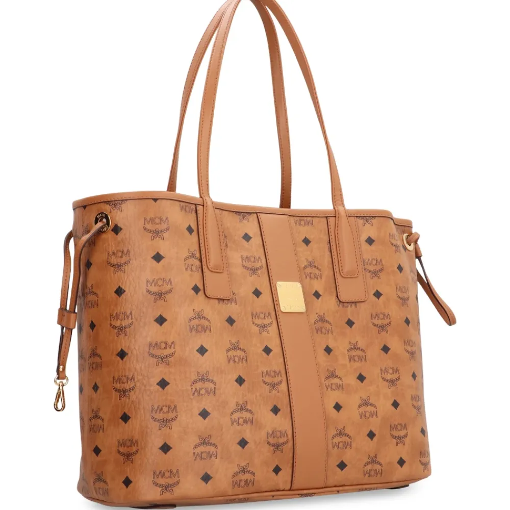 DAMES MCM Shoppers^Visetos Tote