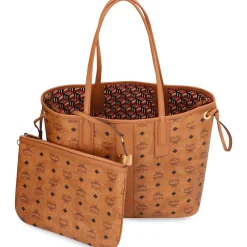 DAMES MCM Shoppers^Visetos Tote