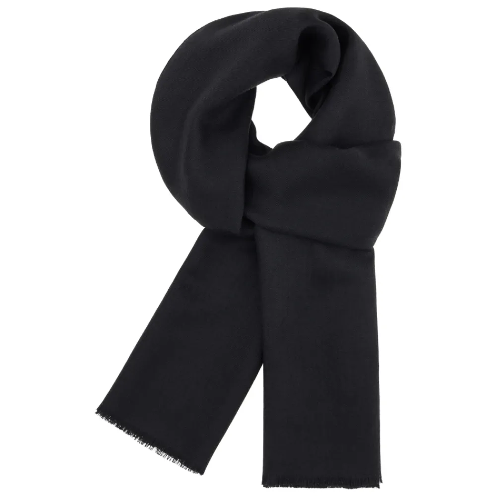 Heren Boggi Milano Sjaals^Visgraat wollen sjaal