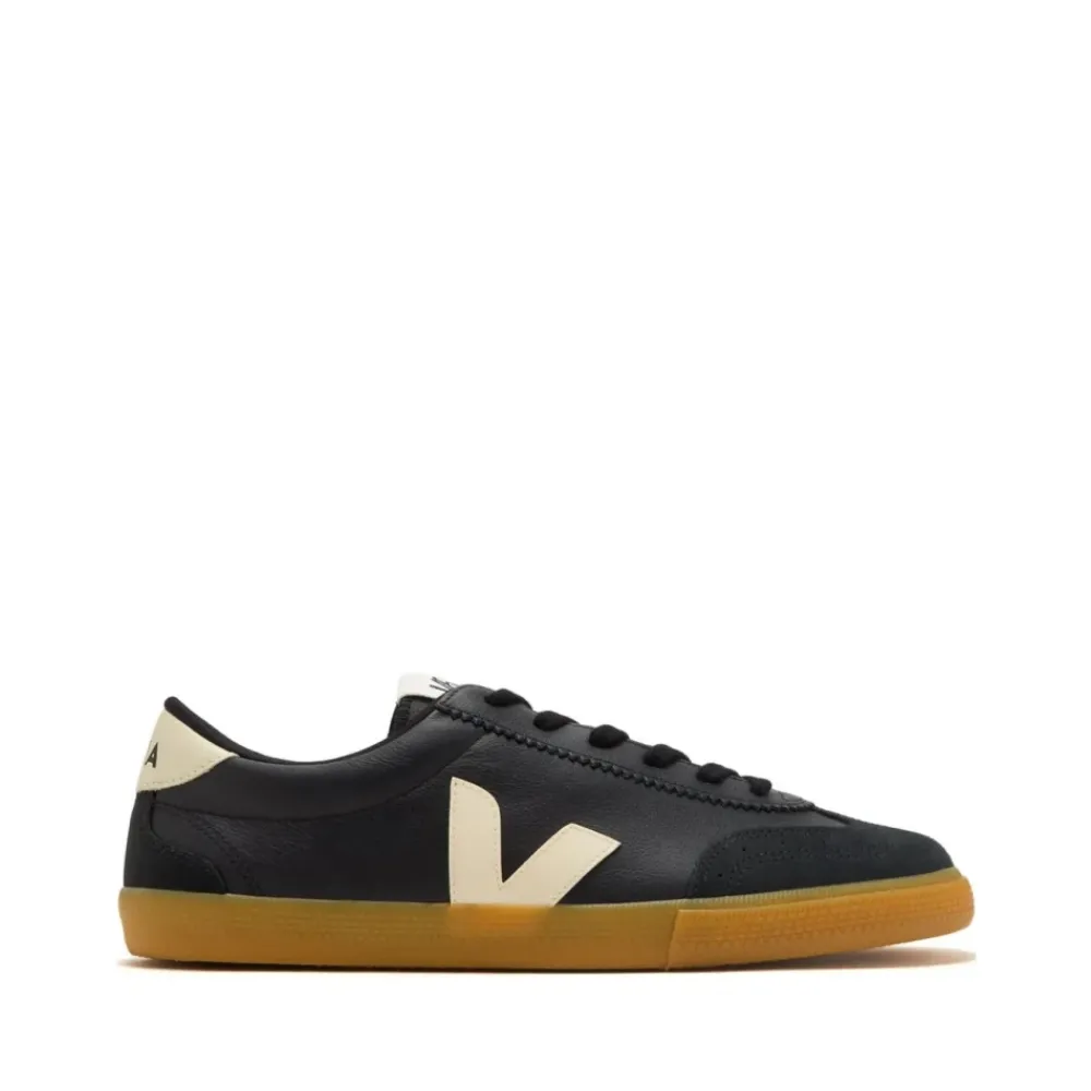 Heren Veja Sneakers^Volley O.T. Leather Sneakers