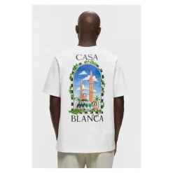 Heren Casablanca Vue De Damas T-Shirt