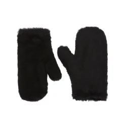 DAMES Max Mara Handschoenen^Wanten van alpaca en wol Teddy-stof