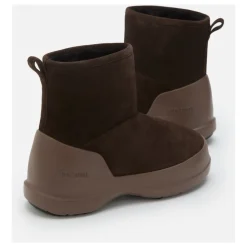 Heren Moon Boot Snowboots^Warm Suède Middelhoge Laarzen met Grip