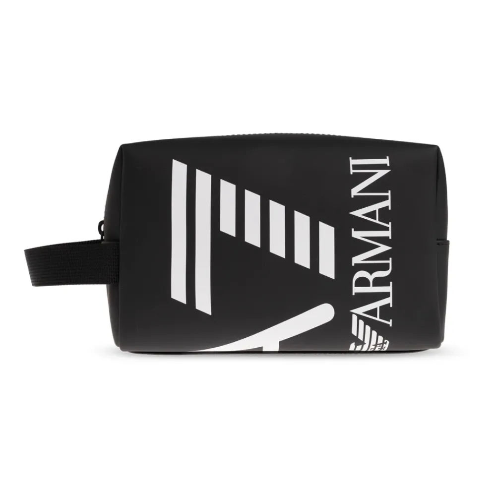 DAMES Emporio Armani EA7 Washbag met oversized logo