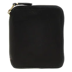 Heren Comme des Garçons Washed Leather Wallet