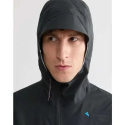 Klättermusen Outdoorjassen^Waterdichte capuchonjas voor mannen