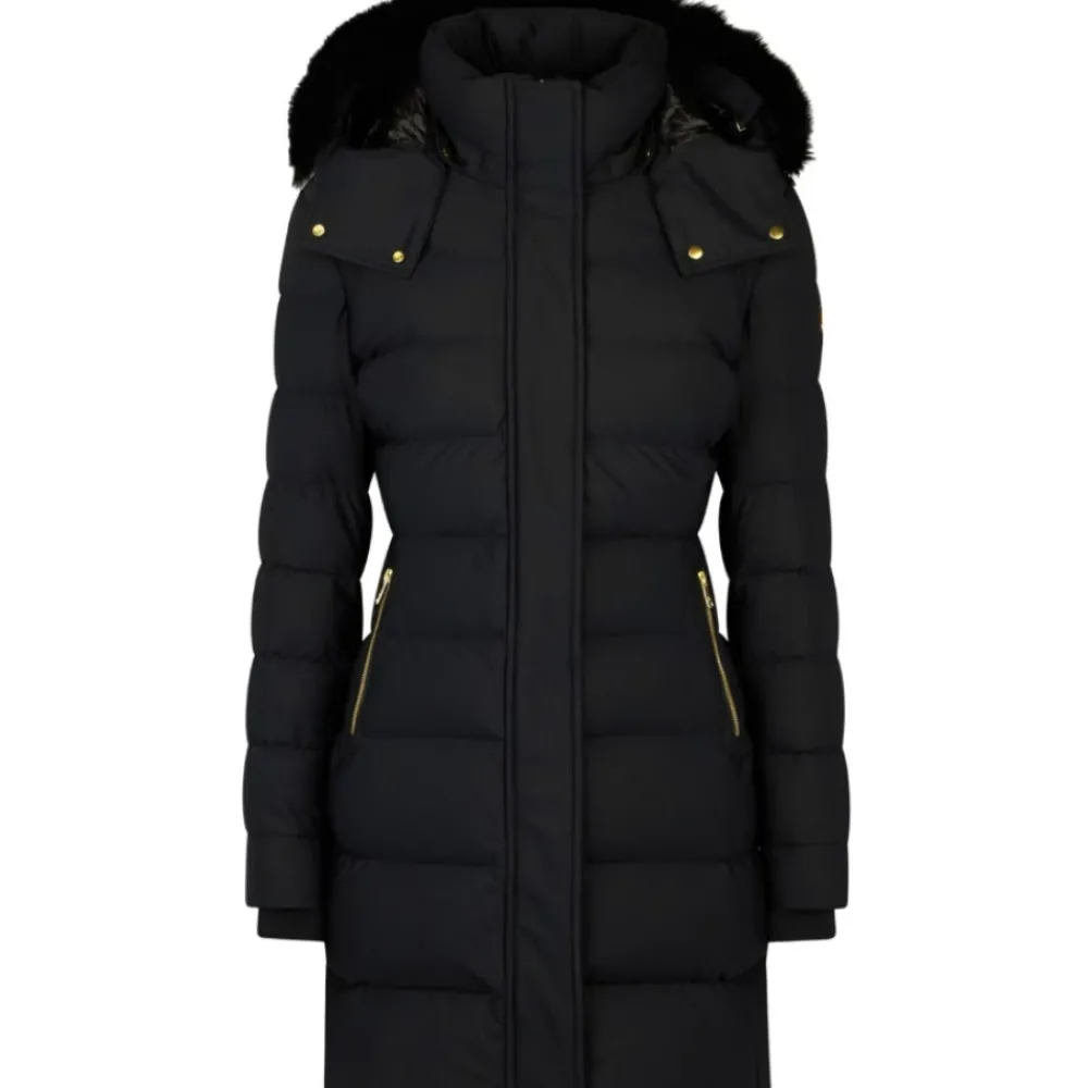 DAMES Moose Knuckles Watershed 3 Parka Gold Black