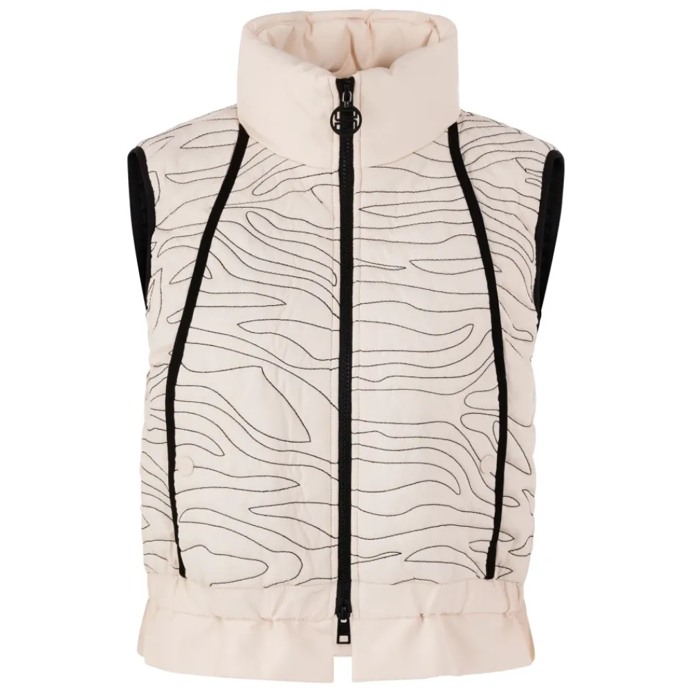 DAMES Marc Cain Wattierte Steppweste