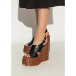 DAMES Chloé Sleehakken^Wedge Sandalen Maxime