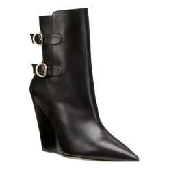 DAMES Stuart Weitzman Western-geïnspireerde SALOON 100 WEDGE BOOT