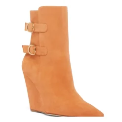 DAMES Stuart Weitzman Western-geïnspireerde SALOON 100 WEDGE BOOT