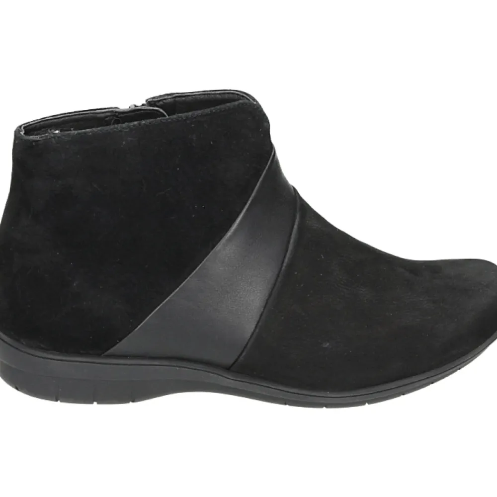 DAMES Durea Westerse dameslaars in leer