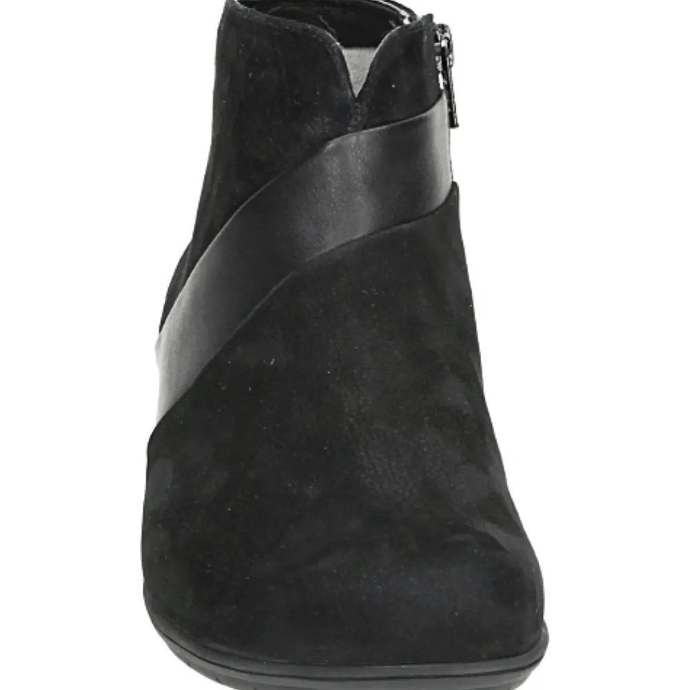 DAMES Durea Westerse dameslaars in leer