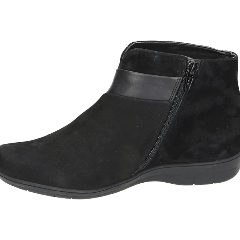 DAMES Durea Westerse dameslaars in leer