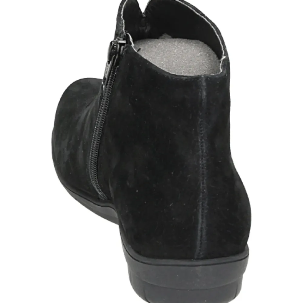 DAMES Durea Westerse dameslaars in leer