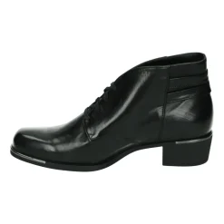 DAMES Durea Enkellaarsjes|Laarzen^Westerse dameslaars in leer