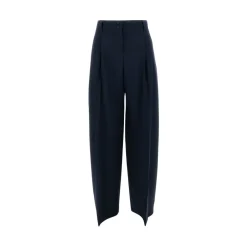 DAMES Alexander McQueen Broeken^Wide-leg Tailored Trousers