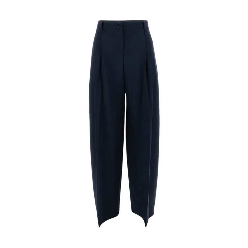 DAMES Alexander McQueen Broeken^Wide-leg Tailored Trousers