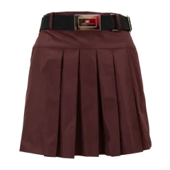 DAMES Elisabetta Franchi Wijd Uitlopende Rok met Rits en Haak