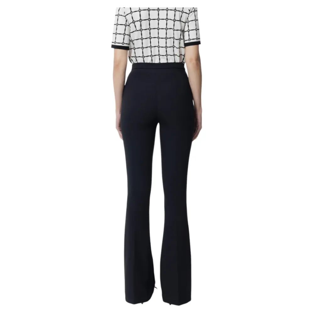 DAMES Elisabetta Franchi Wijde broek