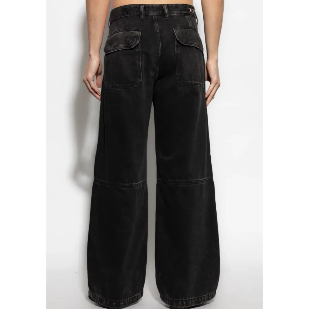 Heren Diesel Wijde Jeans