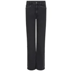 DAMES Dante 6 Wijde Pijp Knoopsluiting Jeans in