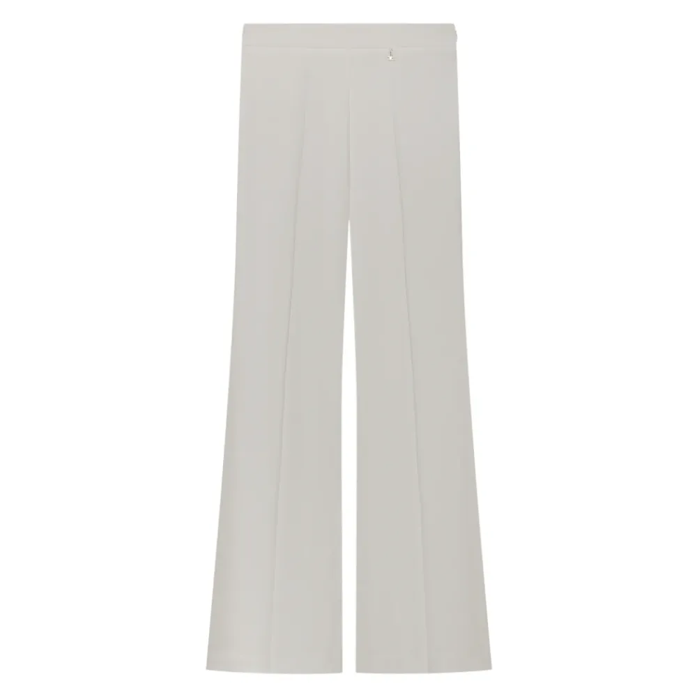 Elisabetta Franchi Wijde Pijp Rits Broek