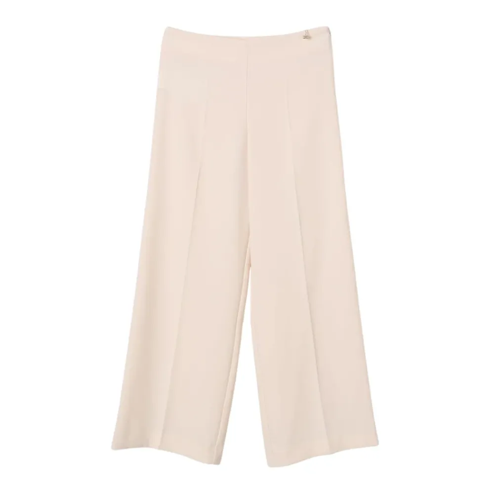 Elisabetta Franchi Wijde Pijpen Broek