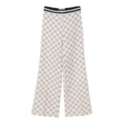 Elisabetta Franchi Wijde Pijpen Broek