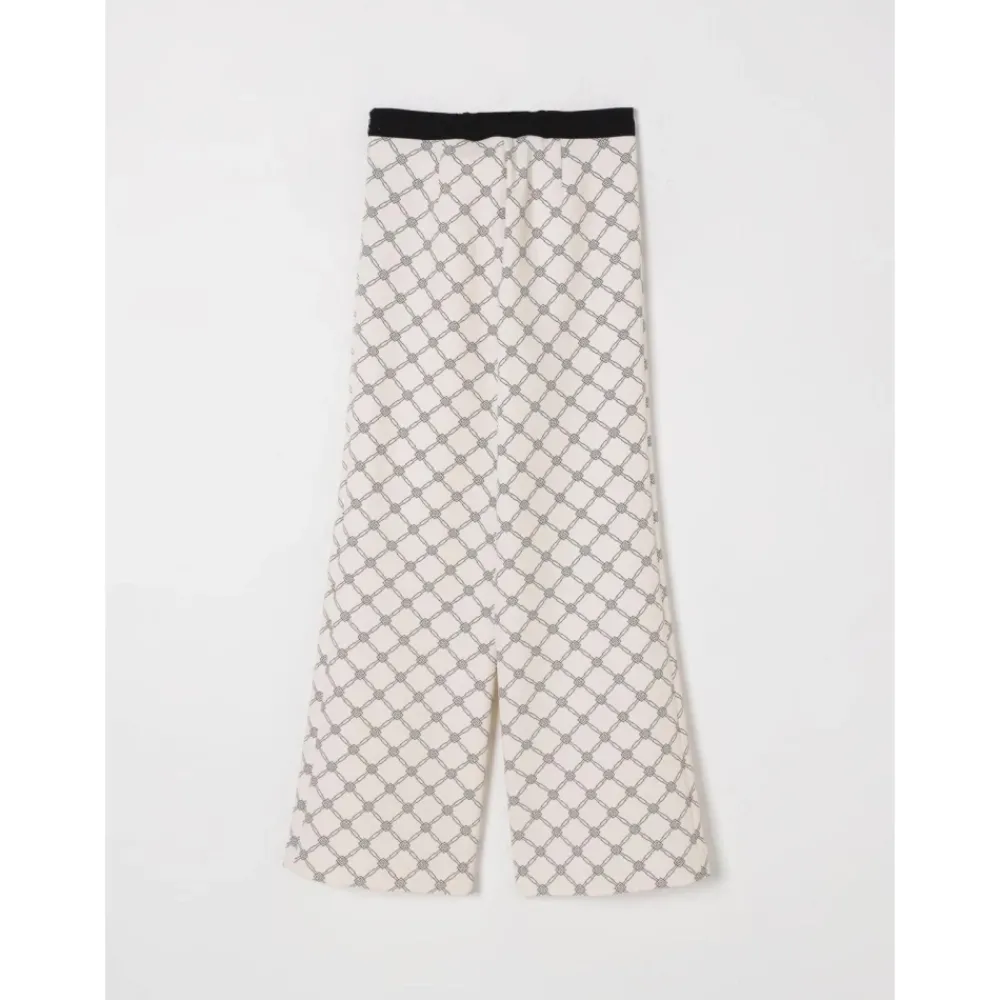 Elisabetta Franchi Wijde Pijpen Broek