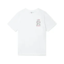 DAMES Casablanca Biologisch Katoen Kortemouw T-shirt