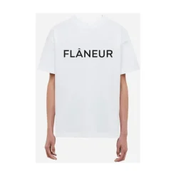 Heren FLÂNEUR Shirts^Logo T-Shirt Zacht Katoen