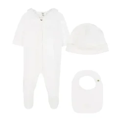Chloé Bodysuits & Sets^Pyjama Set met Slabbetjes en Hoed