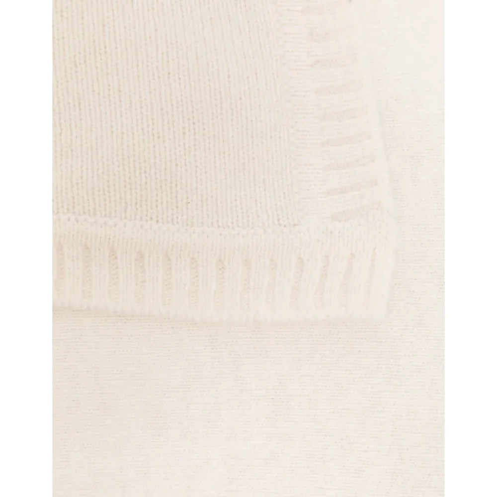 Il Gufo Sjaals^Wiegdeken met Geborduurde Beer