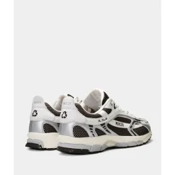 DAMES Mercer Amsterdam Wit Zilver Re-Run Sneakers