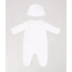 Moncler Bodysuits & Sets^te beer pyjama met muts